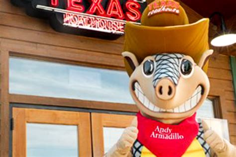Texas roadhouse mascots
